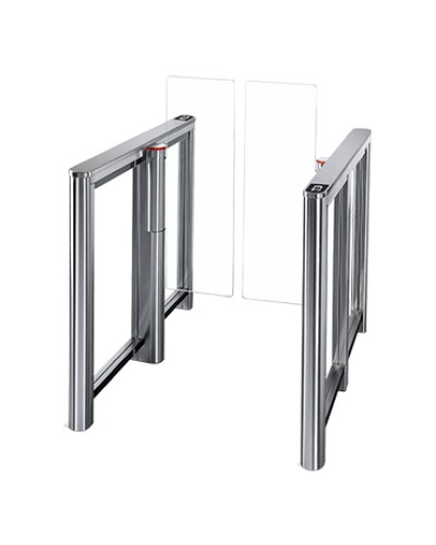 Турникет Скоростной проход PERCo-ST-11 с крышками из нержавеющей стали со створками 300 мм в Октябрьском Турникеты Pintop.ru