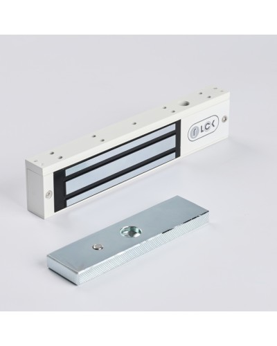 R-Lock RL-EM180-00W - Электромагнитный замкок, 180кг, DC12/24B, цвет белый, RAL9016(белый) в Октябрьском Электромагнитные замки Pintop.ru