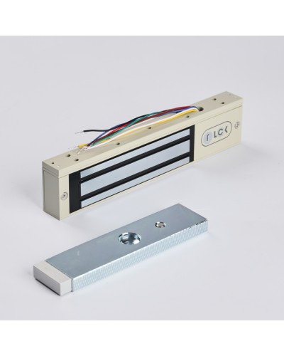 R-Lock RL-EM180-0SG - Электромагнитный замкок, 180кг, DC12/24B, цвет серый, RAL7032 (галечный серый), два датчика втроены в корпус замка: датчик Холла и магнито-контактный датчик в Октябрьском Электромагнитные замки Pintop.ru