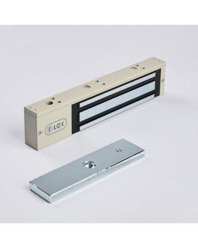 R-Lock RL-EM280-L0G - Электромагнитный замкок, 280кг, DC12/24B, цвет серый, RAL7032 (галечный серый) в Октябрьском Электромагнитные замки Pintop.ru