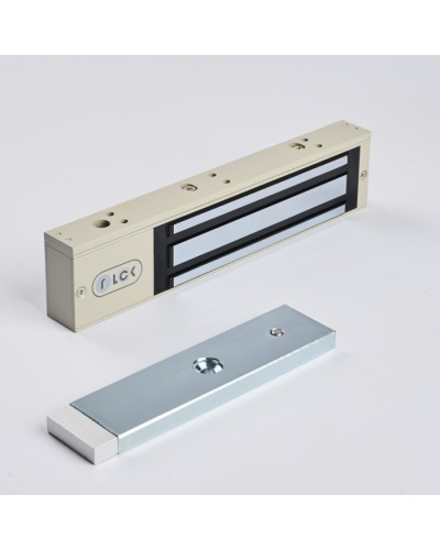 R-Lock RL-EM280-LSG - Электромагнитный замкок, 280кг, DC12/24B, цвет серый, RAL7032 (галечный серый), два датчика втроены в корпус замка: датчик Холла и магнито-контактный датчик в Октябрьском Электромагнитные замки Pintop.ru