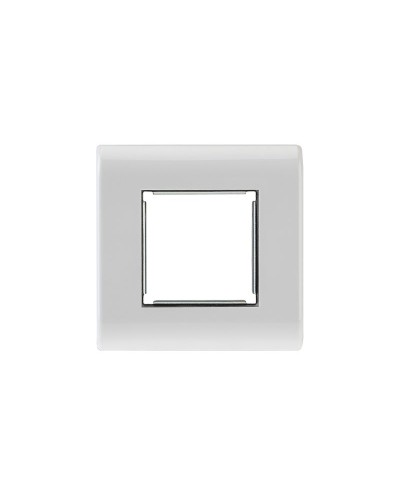 Панель лицевая 80х80 для модуля Mosaic, металлический суппорт 03-0130 в Октябрьском Вентиляторные модули Pintop.ru