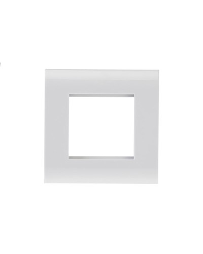 Панель лицевая 80х80 для модуля Mosaic, пластиковый суппорт 03-0131 в Октябрьском Вентиляторные модули Pintop.ru