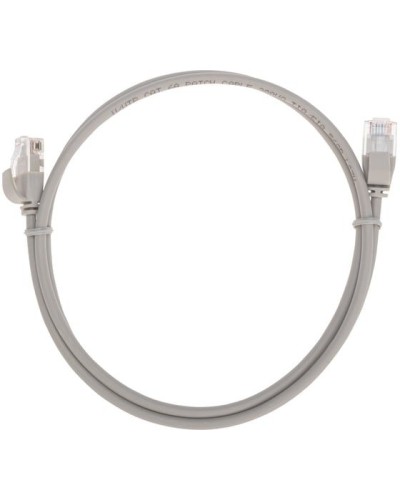 Патч-корд U/UTP, CAT 6A (10G), RJ45-RJ45, 28AWG, LSZH, серый, 1м REXANT 02-0380-1 в Октябрьском Патчкорды (медные) Pintop.ru