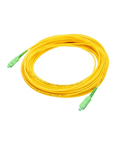 Патч-корд оптический соединительный (SM), 9/125 (OS2), SC/APC-SC/APC, (Simplex), LSZH, 20м REXANT 50-2028 в Октябрьском Патч-корды оптические Pintop.ru