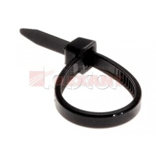 Хомут-стяжка нейлоновый 2.5х80 мм чёрный (100шт/уп) REXANT 07-0081