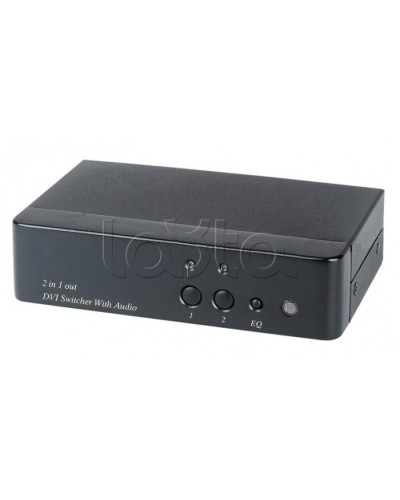 Коммутатор DVI и аудио сигналов SC&T DS02A в Октябрьском Видеоусилители, Модуляторы, Делители Pintop.ru