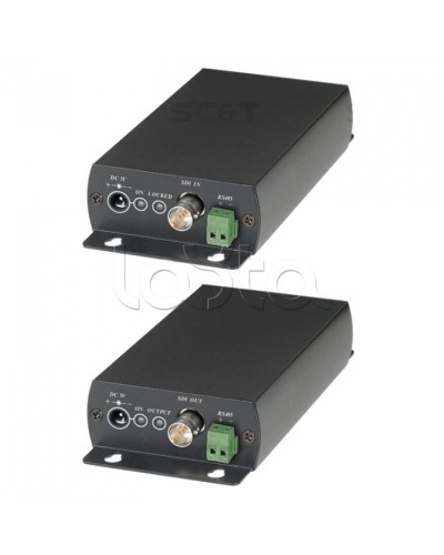 Комплект для передачи HD-SDI и RS485 по одному кабелю витой пары SC&T SDI05A в Октябрьском Видеоусилители, Модуляторы, Делители Pintop.ru