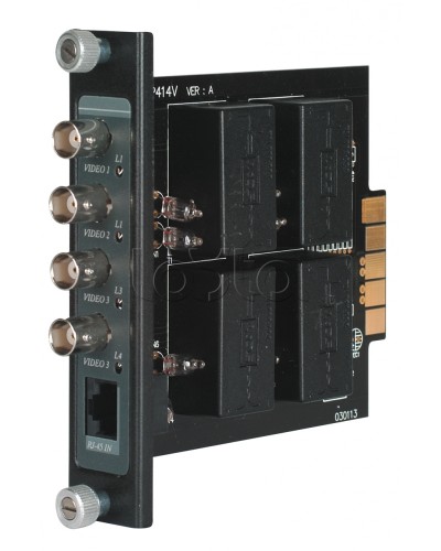 Приемник пассивный 4-х видеосигналов по витой паре, до 600 м SC&T TRP414VH в Октябрьском Видеоусилители, Модуляторы, Делители Pintop.ru