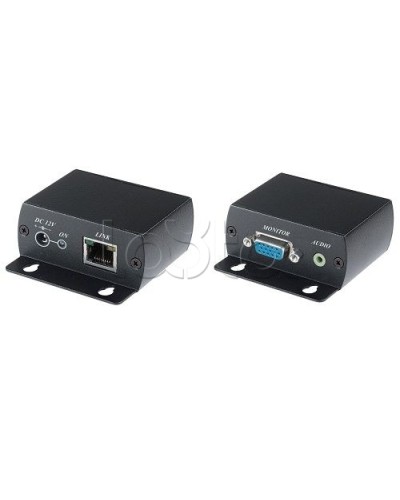 Комплект для передачи VGA и стерео Audio сигнала SC&T VE01HA в Октябрьском Видеоусилители, Модуляторы, Делители Pintop.ru