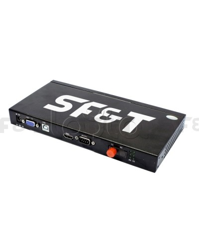 Передатчик DVI + Audio + USB + RS232 по оптоволокну SF&T SFD14A1S5T в Октябрьском Видеоусилители, Модуляторы, Делители Pintop.ru