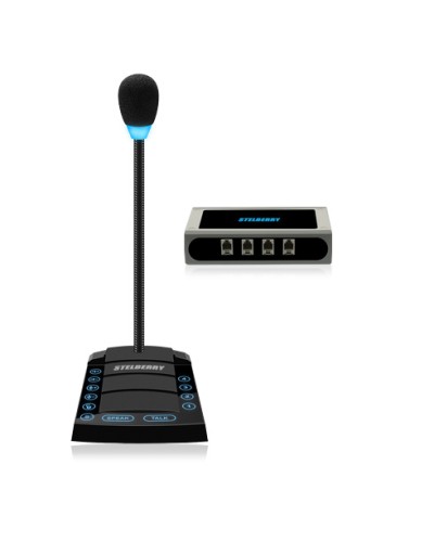 Устройства переговорное 4-канальное STELBERRY S-740 в Октябрьском Переговорные устройства Pintop.ru