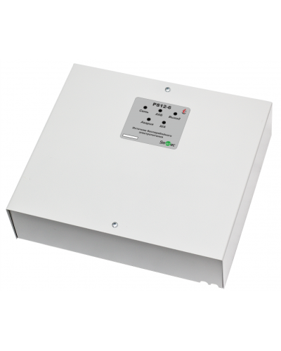 Блок питания резервируемый Smartec PS12-6-40 в Октябрьском Адресная система охранно-пожарной радиоканальной сигнализации Smartec Pintop.ru