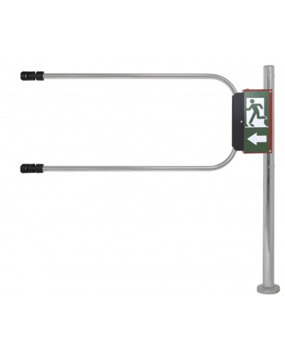 Smartec ST-GR010EC-CR - Калитка аварийного выхода с электромагнитом, хромированная, в комплекте стойка 1000 х D50 мм и створка 1000 х D25 мм. в Октябрьском Калитки Pintop.ru