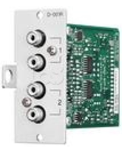 Модуль стерео входа небалансный 2-х канальный TOA D-001R в Октябрьском Системы оповещения и трансляции TOA Pintop.ru