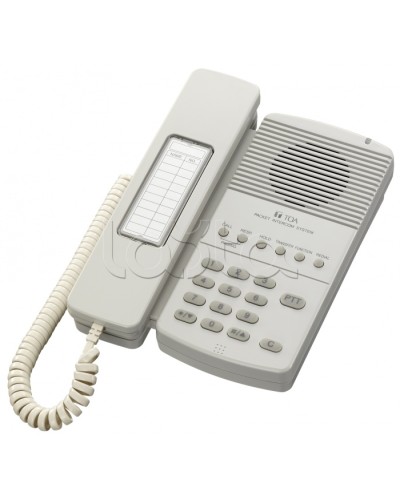 Мастер-станция аналоговая для коммутатора N-8400RS TOA N-8410MS Y в Октябрьском Системы оповещения и трансляции TOA Pintop.ru