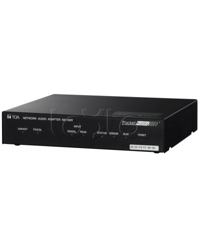 Шлюз передачи аудио, управляющих сигналов через сеть TOA NX-100S W в Октябрьском Системы оповещения и трансляции TOA Pintop.ru