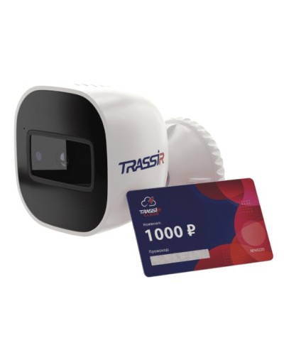 IP-камера видеонаблюдения уличная TRASSIR CloudBulletWifi в Октябрьском IP-камеры Pintop.ru