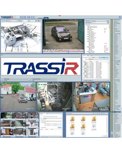 ПО для разбиения изображения TRASSIR Dewarp в Октябрьском Системы видеонаблюдения Pintop.ru