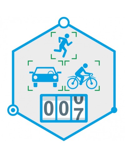 ПО счетчик объектов TRASSIR Neuro Counter в Октябрьском Системы видеонаблюдения Pintop.ru