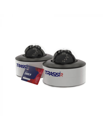 Комплект облачного видеонаблюдения TRASSIR W2D5Street в Октябрьском IP-камеры Pintop.ru