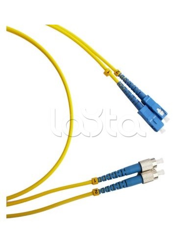 Патч-корд оптический TWT-2FC-2SC/OM1-1.0 в Октябрьском Патч-корды оптические Pintop.ru