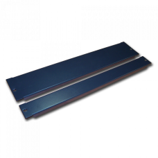 19" фальш-панель 1U, черная TWT (TWT-CB-FP-1U)