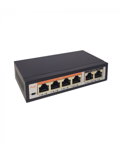 POE коммутатор True IP Systems TI-204P в Октябрьском Коммутаторы Pintop.ru