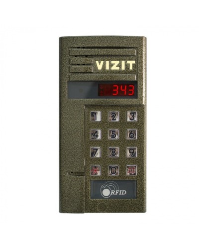 Блок вызова домофона Vizit БВД-343R в Октябрьском Блоки вызова многоабонентные Pintop.ru