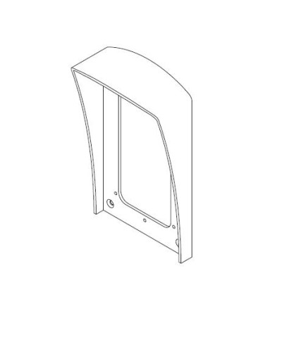 Комплект монтажный для блоков вызова БВД-406х, БВД-407х, БВД-408х Vizit МК-406 в Октябрьском Аксессуары для многоабонентных систем Pintop.ru