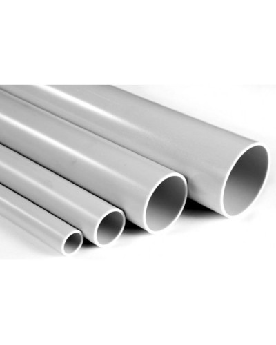 Труба гладкая ПВХ-UF жесткая сверхтяжелая диам 40, атмосферостойкая (3м) Экопласт 32040UF в Октябрьском Гладкая труба Pintop.ru