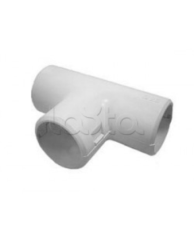 Тройник для труб D25 мм, без галогена Экопласт 41325HF в Октябрьском Аксессуары для труб (ОКЛ) Экопласт Pintop.ru