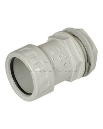 Муфта «труба-коробка» D25 мм Экопласт 42725 в Октябрьском Аксессуары для труб (ОКЛ) Экопласт Pintop.ru