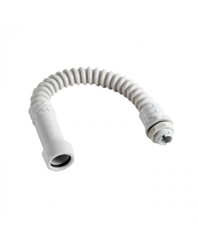 CXS16 Гибкий поворот «труба-коробка» D16мм (1уп = 20шт) Экопласт (43316-20) в Октябрьском Повороты, муфты, тройники Pintop.ru