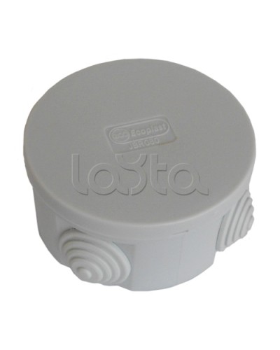 Коробка распаячная D70x36 мм, 4 вых Экопласт 44001HF в Октябрьском Распределительные коробки Pintop.ru