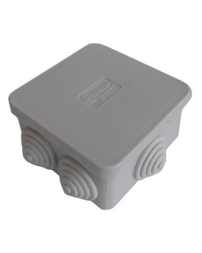 Коробка распред. о/п 85х85х40мм 6 вых., IP44 Экопласт 44006 в Октябрьском Распределительные коробки Pintop.ru
