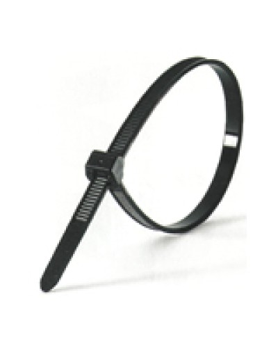 Хомут кабельный 2,5x150 мм, черный (100 шт/уп) Экопласт 45150BL в Октябрьском Стяжки-хомуты Pintop.ru