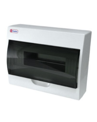 Шкаф настенный с дверцей, 24 модулей, IP40 Экопласт 46124 в Октябрьском Боксы для автоматов Pintop.ru