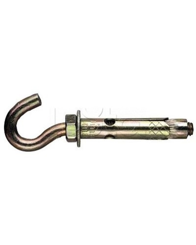 Анкерболт с крюком М10 12х100, (1уп=25шт) Экопласт (47585) в Октябрьском Крепеж Pintop.ru