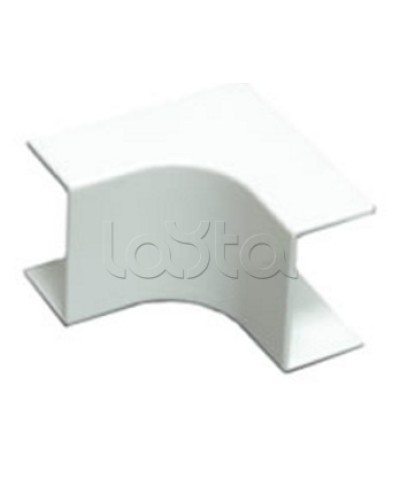 Угол внутренний плавный стандарт TIA 20х12,5 мм Экопласт 72114R в Октябрьском Аксессуары для кабель-канала Pintop.ru