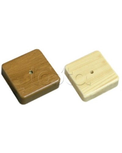 Коробка 1 постовая распред. 85x85x44мм (беж.) Экопласт 72909BG в Октябрьском Распределительные коробки Pintop.ru