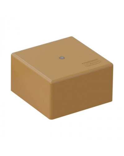 SD3 Коробка распределительная для о/п, для монтажного пистолета 75x75x40мм, (беж.) Экопласт (72932BG) в Октябрьском Распределительные коробки Pintop.ru