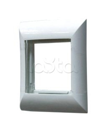 Суппорт для розетки45x45 на 2 модуля Экопласт 73909 в Октябрьском Аксессуары для кабель-канала Pintop.ru