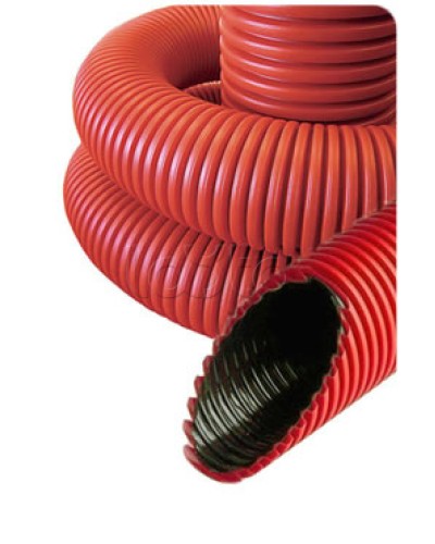 NR090 Гофрированные трубы для прокладки кабеля под землей с протяжкой D90мм (внешн.) (801090) в Октябрьском Труба гофрированная Pintop.ru