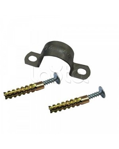 Дюбель-хомут клоп (двухлапковый) 38-40 мм Гефест (100 шт/уп) в Октябрьском Крепеж: Дюбели, шурупы, саморезы Pintop.ru