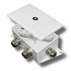 Коробка монтажная огнестойкая Гефест КМ-О (10к*10,0)-IP66-d, три ввода 120х80х68