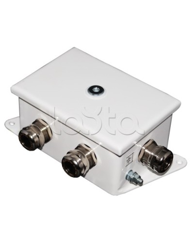 Коробка монтажная огнестойкая Гефест КМ-О (12к)-IP66-d, пять вводов 120х80х68 в Октябрьском Распределительные коробки Pintop.ru