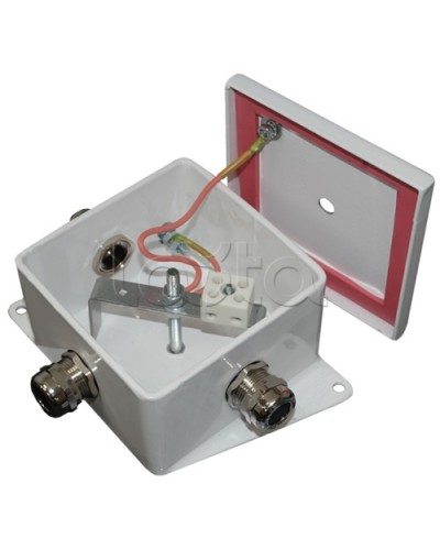 Коробка монтажная огнестойкая Гефест КМ-О (4к)-IP66 четыре ввода 100х100 в Октябрьском Распределительные коробки Pintop.ru