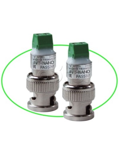 Комплект пассивных приемопередатчиков Инфотех AVT-Nano Passive M в Октябрьском Видеоусилители, Модуляторы, Делители Pintop.ru