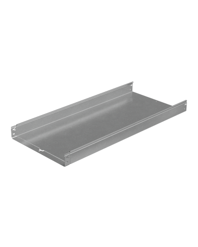 Лоток неперфорированный 80х500х1,2 L2000 мм Быстрый монтаж ПЛЮС HD85 КМ-профиль (LNplus80-500-1.2-2000 HD85) в Октябрьском Кабельные лотки Pintop.ru